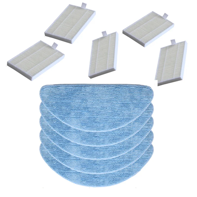 Description Picture 6 of itemFor V-TAC VT-5555 / VT-5556 Robot Vacuum Cleaner Spare Parts Hepa Filter Main Roller Side Brush Mop Cloth Strainer Pre-Filter