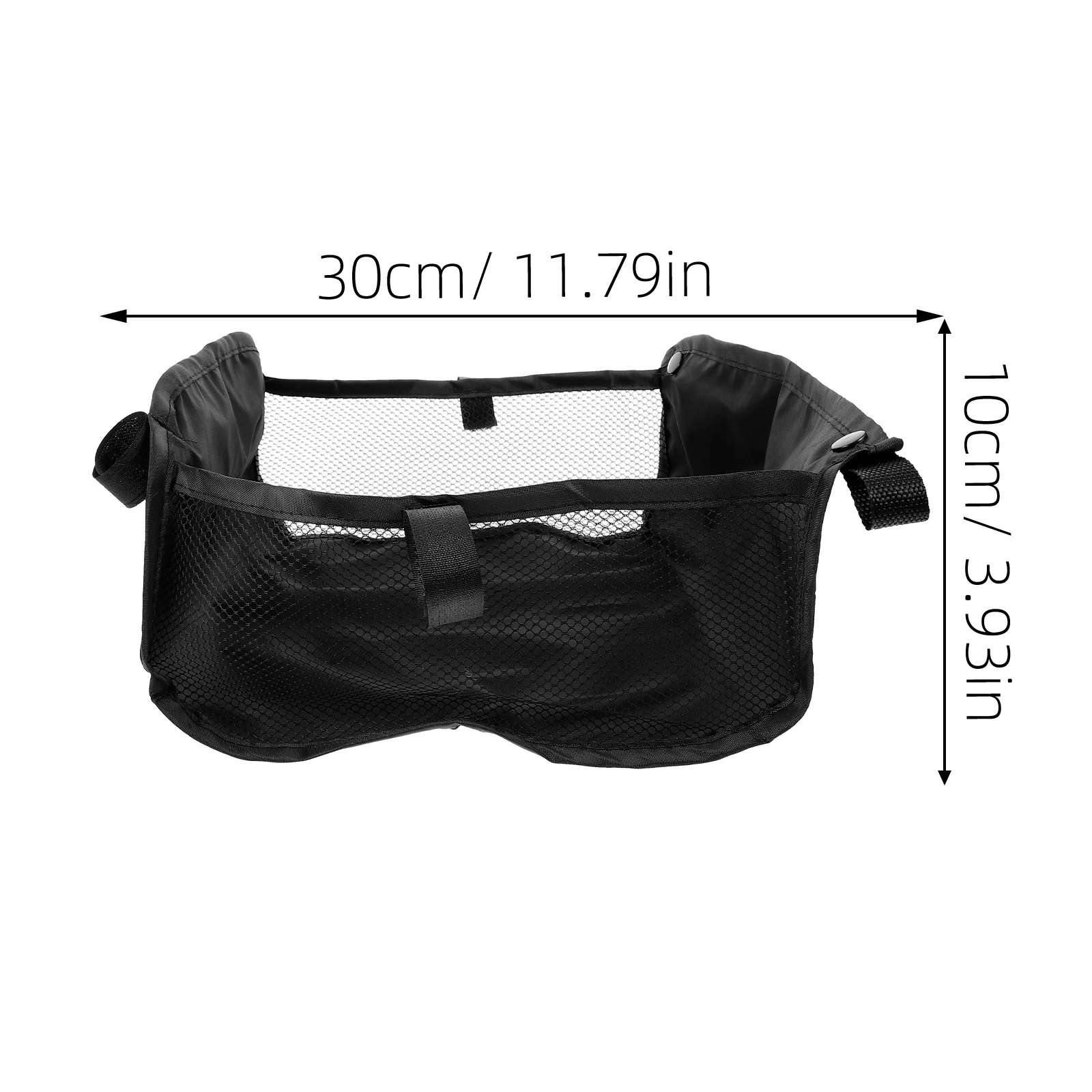 Black Oxford Cloth Umbrella Stroller Storage Bag Baby Stroller Bottom Basket ganizer Accessories For Babies Storage
