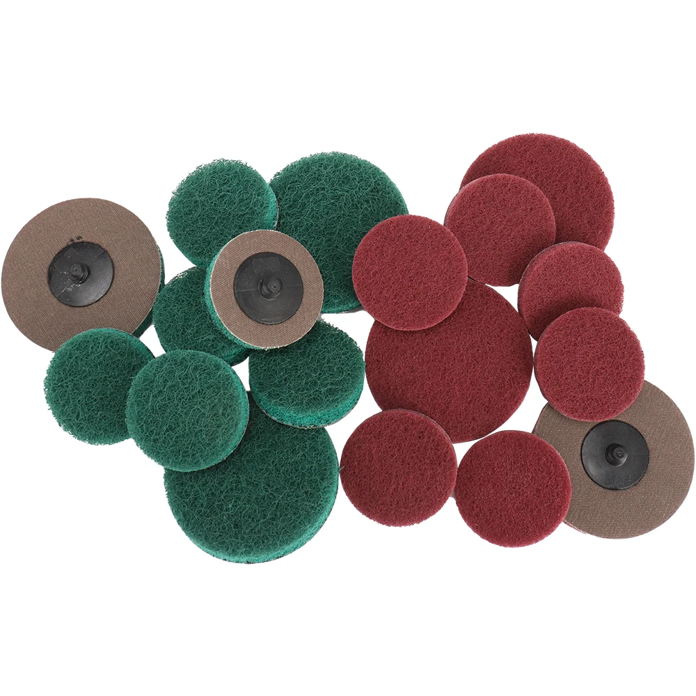 2 Zoll Roll Lock Oberfläche Schleifscheiben Pad Polieren Schleifpapier für Holzbearbeitung Metall Drehwerkzeuge – Detail 6