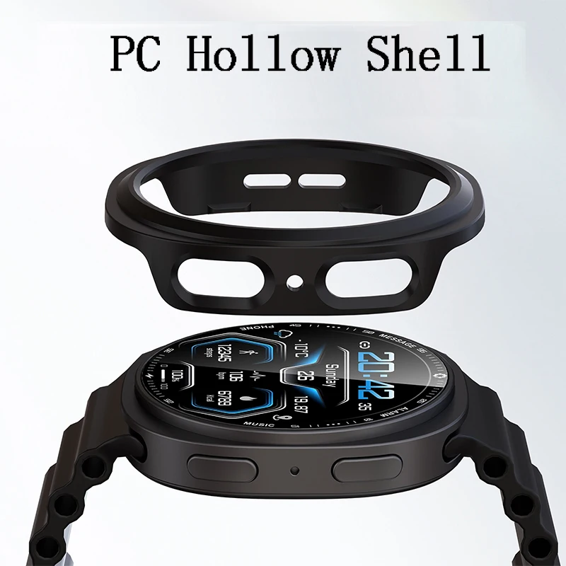 Hollow Protective PC Case for Galaxy Watch - Premium Smartwatch Accessory