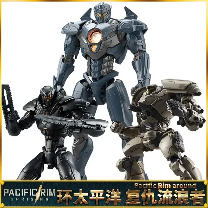 Hot Marvel Pacific Rim Action Figure Toy Red Tramp Storm Crimson Mecha Ornament Dolls 7 Pollici Figurine Model Christmas Gifts Toy