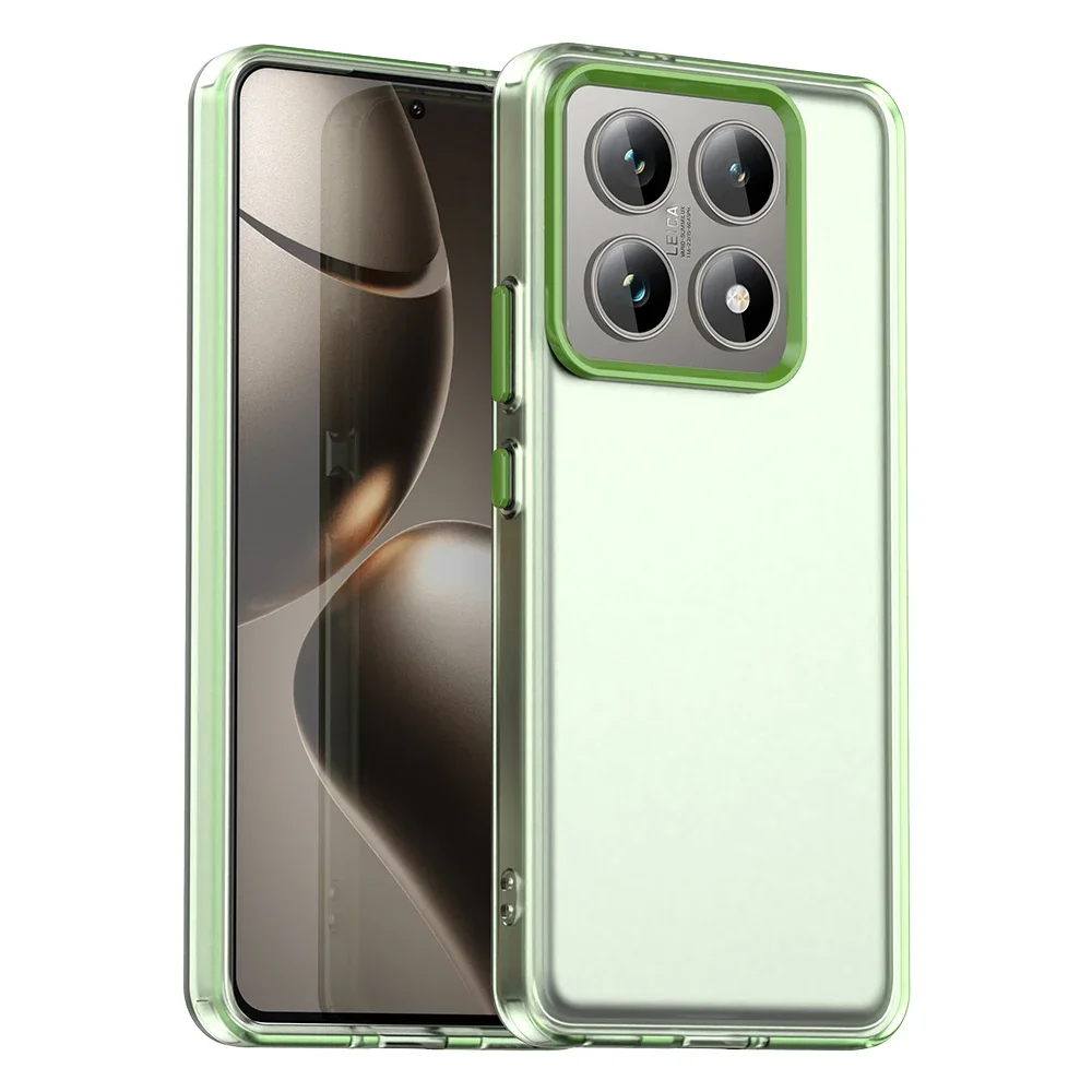 Matte Translucent Shockproof Phone Case - Frosted Finish Cover