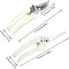 Stainless Steel Pruning Scissors Cutting Multifunctional Flower Tree Branch Bypass Garden Pruner Hand Shear Clipper Tool 5