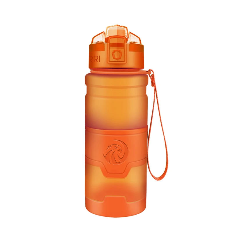 Leak-Proof 400ml Time-Marked Water Bottle - Portable & BPA-Free
