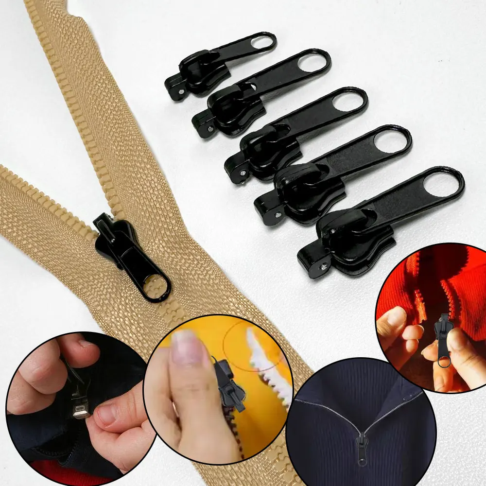 Zipper Head Universal Kit 6pcs zipper repair kit,zipper heads