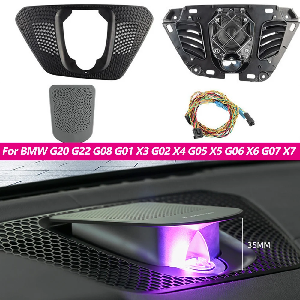 11 Colours LED Lifting Center Speaker Ambient light For BMW G20 G22 G08
