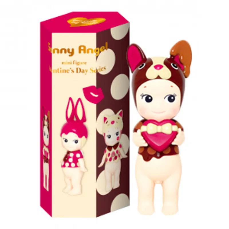 sonny angel valentine\'s day 2020 Blind Box Mystery Box Chocolate French Bulldog Rabbit Elephant Cat