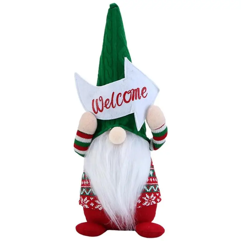 

Easter Gnomes Plush Ultra-Soft Holiday Gnome With LED Light Comfortable Easter Dwarf Swedish Gnomes Tomte Easter Tiered Tray