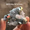Natural Indonesia Pyrite With Crystal Quartz Raw Teaching Specimen Collection Healing Stone Home Decor 4