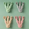 3PCS Cute Baby Learning Spoons Utensils Set Food Grade Silicone Sticky Spoon Children Cutlery Training Spoon Feeding Tableware 3