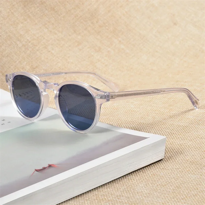 Gregory Peck Brand Designer Men Women Sunglasses Vintage Polarized Sunglasses OV5186 Retro Sun glasses oculos de sol OV 5186 4