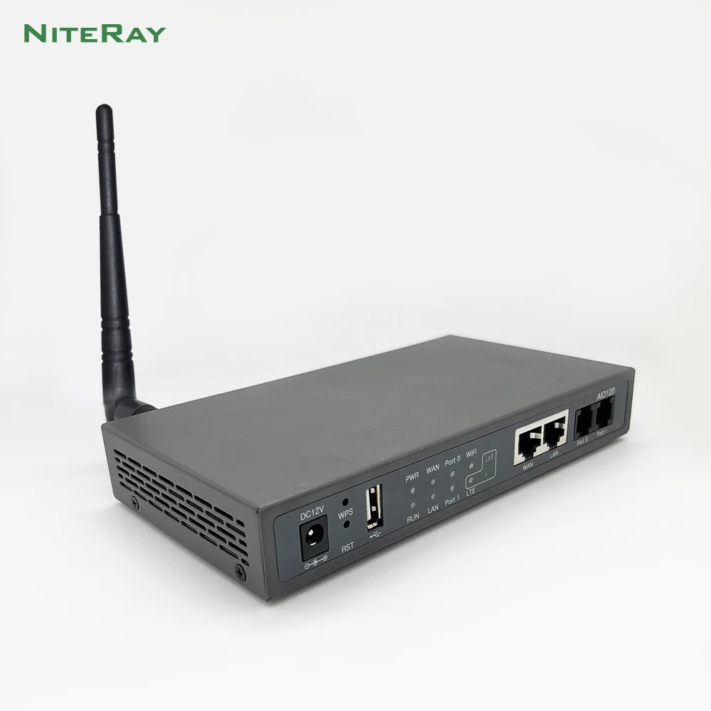 Voip call center ip pbx with 2 fox 60 extend 15 co lines sip system