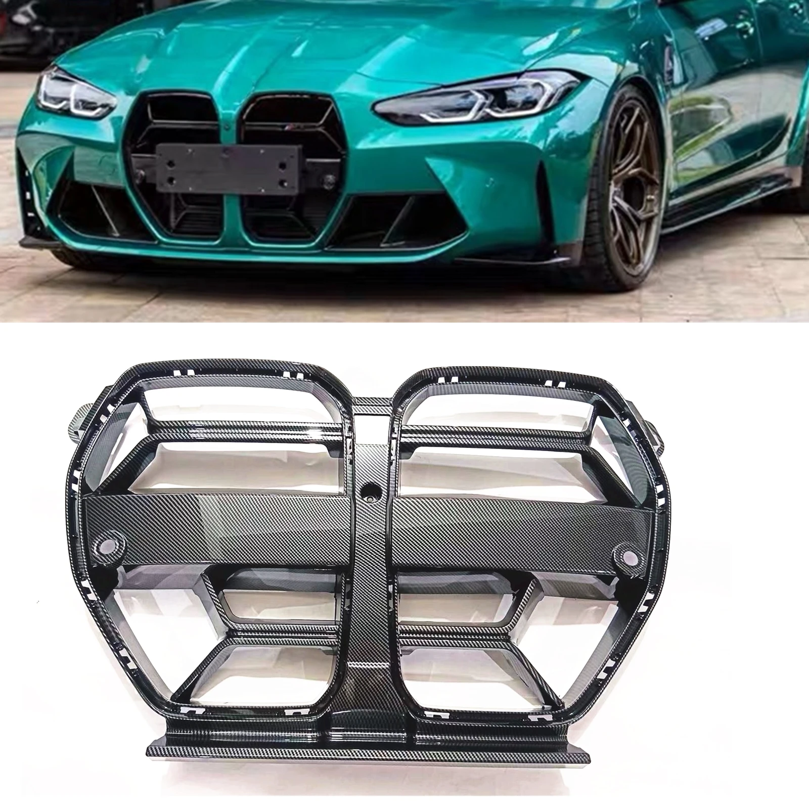 Front-Grille-Racing-Grills-For-BMW-G80-M3-G82-G83-M4-2021-2022-2023 ...