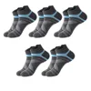 1pc Men's Medium Cotton Socks Thickened Sweat Absorbing Sports Socks Outdoor Wear-resistant Shock Absorption Running Socks 5