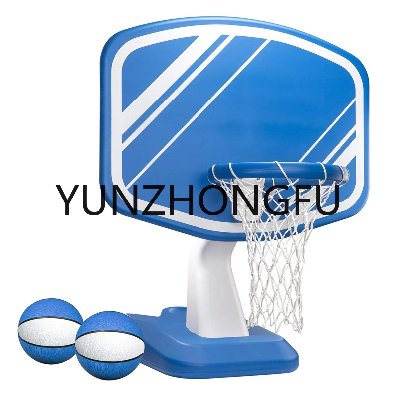 

LQ002 Splash Hoop Swimming Pool Basketball Game Removable Portable Mini Sturdy Poolside Blue Water Basketball Hoop Stand