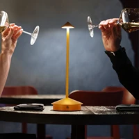 Type-C Rechargeable Table Lamp Creative Dining Touch Led Hotel Bar Coffee Pina pro Table Lamp Lampada Da Tavolo Decorative Lamp 2