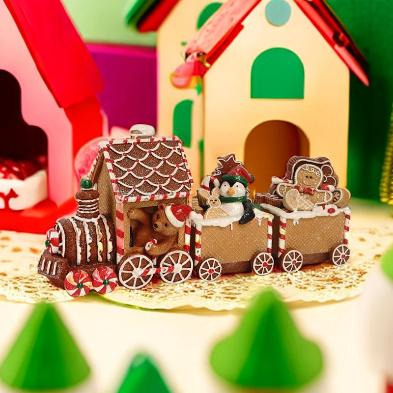 Christmas Train Ornament 2
