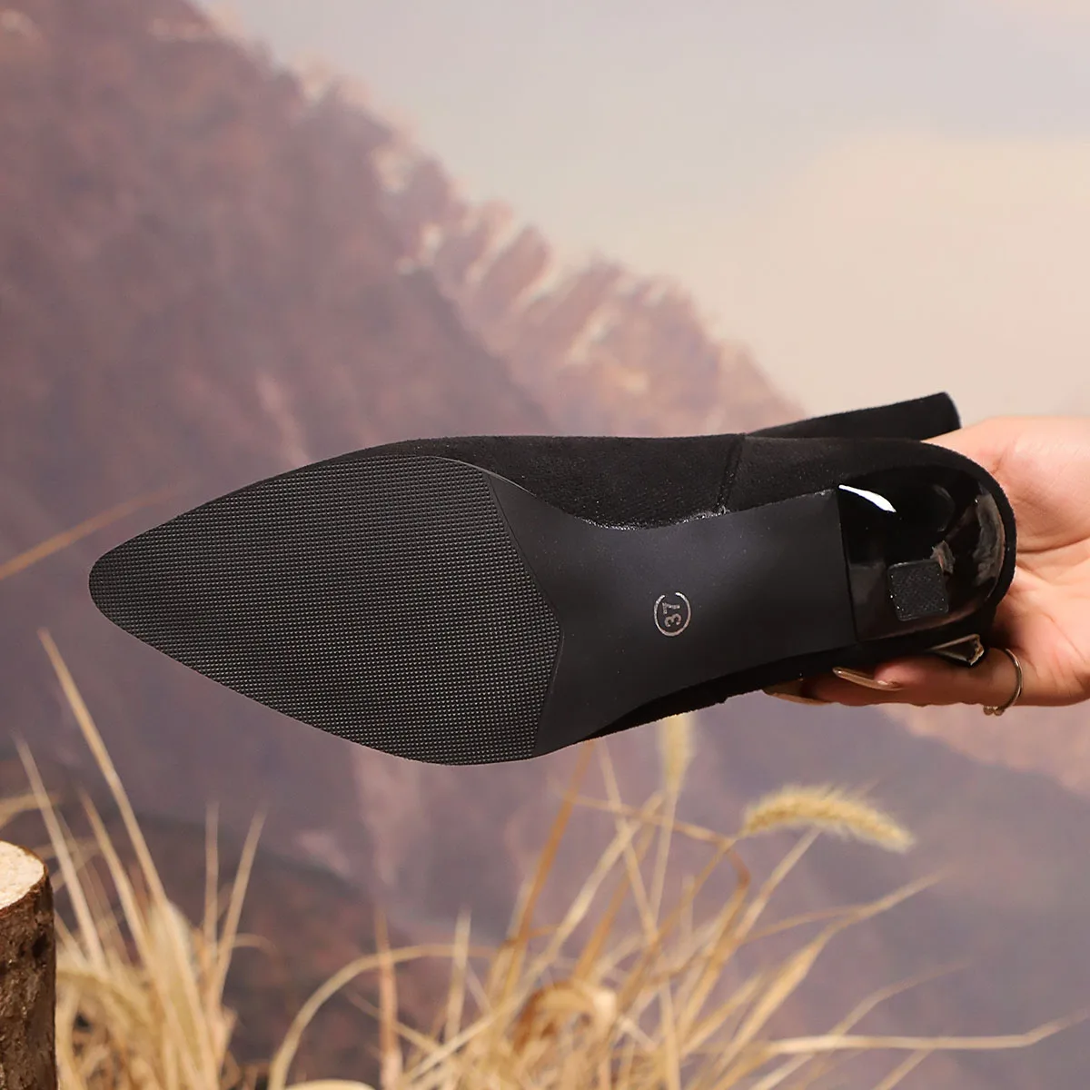 Aphixta 7cm Thin Heel Women Ankle Boots Modern Stretch Boot Black High Heels Pointed Toe Shoes Woman Boats botines para mujeres