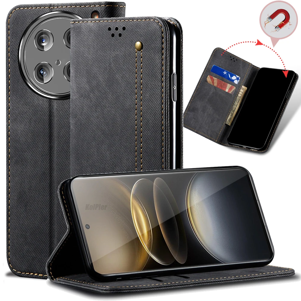 RanTuo Cover per Vivo X100 Ultra, con Slot per Schede, Staffa
