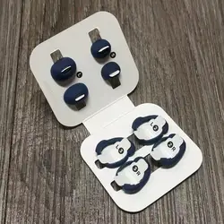 Original Silicone Ear Tips for Bose QuietComfort Ultra Earphones - Replacement Spare Earbuds (Navy spare 1 set)