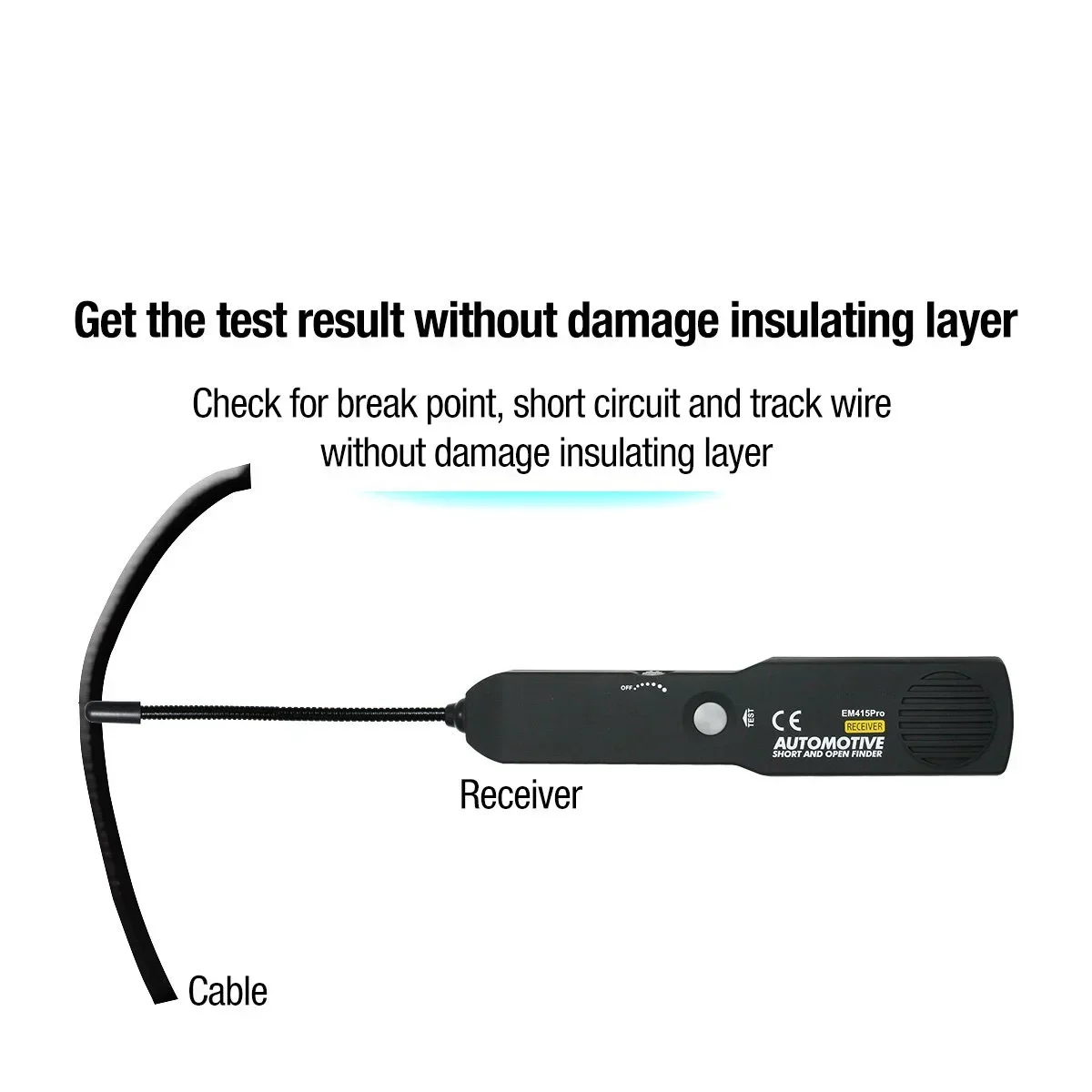 EM415 PRO Electrical Circuit Tester Short Cable Tracker & Open Wire Finder Find Car Short Circuit Wire Car Diagnostic Tools