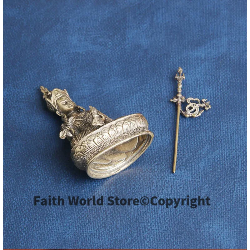 Wholesale Buddha statue temple Pocket buddha Padmasambhava Guru Rinpoche protective talisman Bless health safety good luck 5
