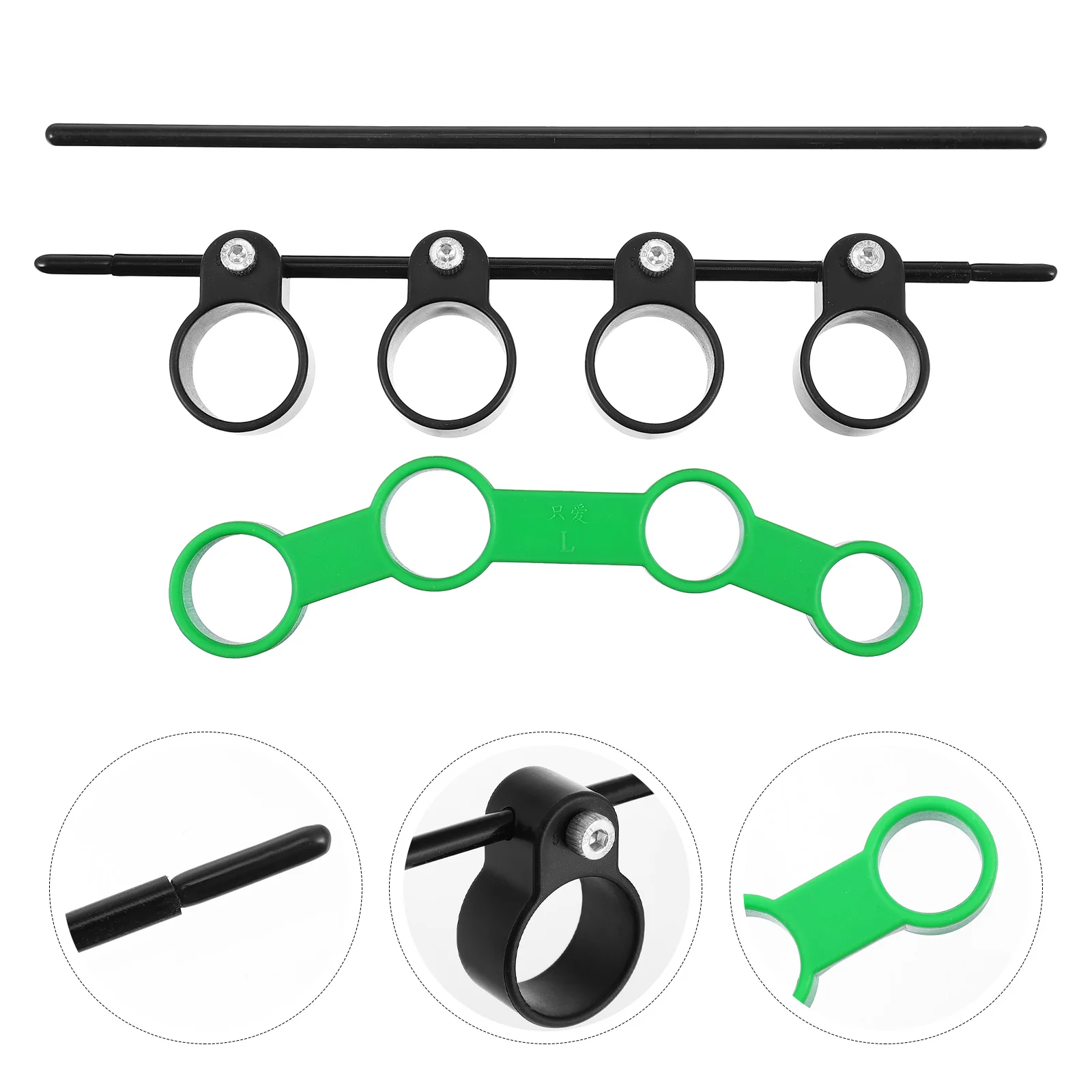 Musical Instrument Finger Expander Guitar Training Supply Expansion Trainers Tool Beginner Accessories Hand Exerciser hand gripper silicone finger expander exercise hand grip wrist strength trainer finger exerciser resistance bands fitness