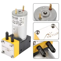 ปั๊มลม ปั๊มไดอะแฟรม ปั๊มสุญญากาศ 24V 0.4-1L/min ปั๊มไดอะแฟรมขนาดเล็ก ปั๊มสุญญากาศสำหรับอากาศ/ของเหลว 3