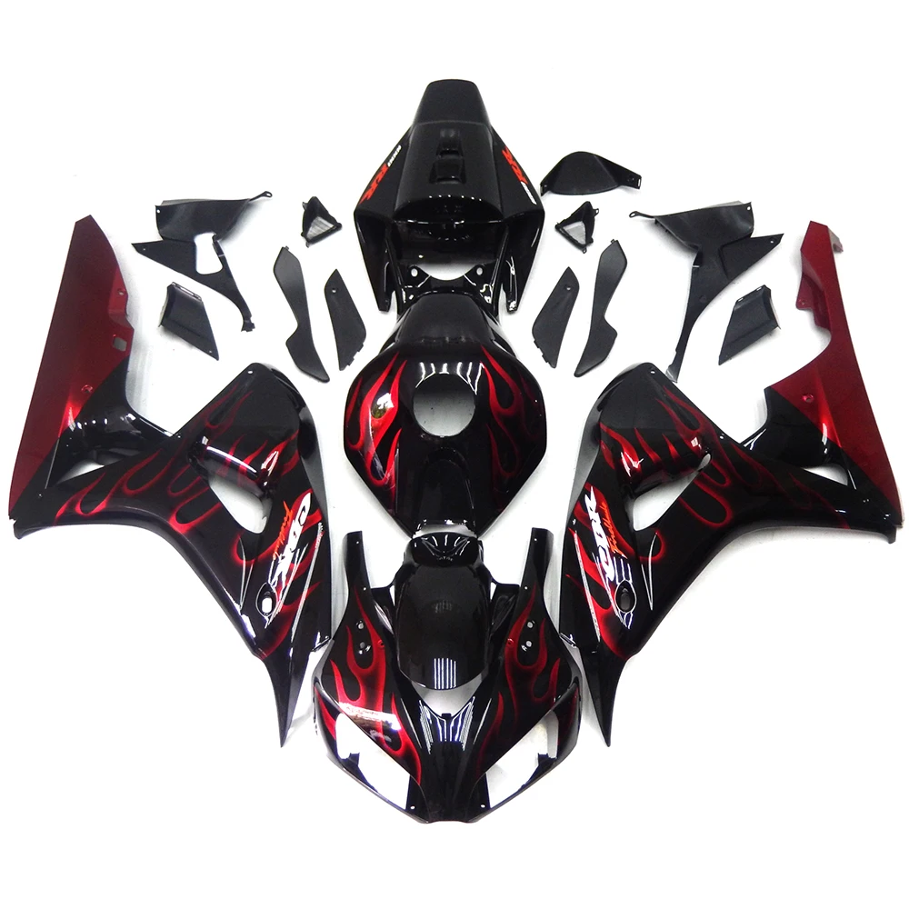 

НОВЫЕ комплекты обтекателей для цельного мотоцикла из АБС-пластика для HONDA CBR1000RR CBR 1000RR CBR1000 RR 2006 2007, кузов для впрыска белого, черного и красного цвета