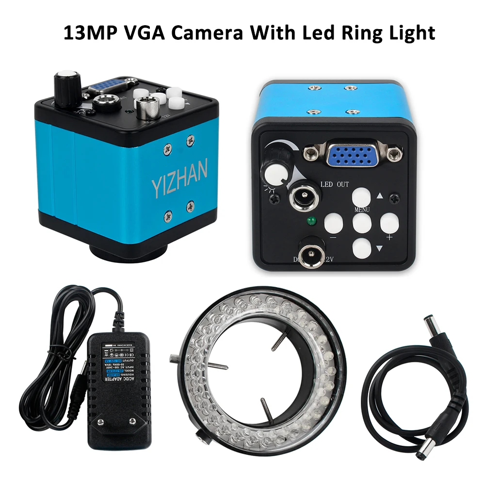 YIZHANHDVGAIndustrialDigitalMicroscopeCamera1080P30FPS