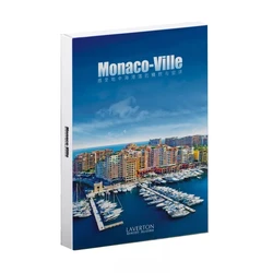 World Travel Theme Scenic Postcards & Wall Décor Set (Monaco)