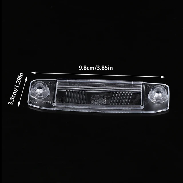 Rear License Plate Light Cover Rear License Plate Lamp LENS