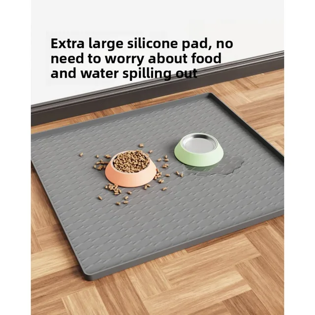 Pet Cat and Dog Silicone Placemat Pet Mat Anti-spill and Waterproof Pet Feeding Mat Easy To Clean Pet Cat and Dog Silicone Placemat Pet Mat Anti-spill and Waterproof Pet Feeding Mat Easy To Clean