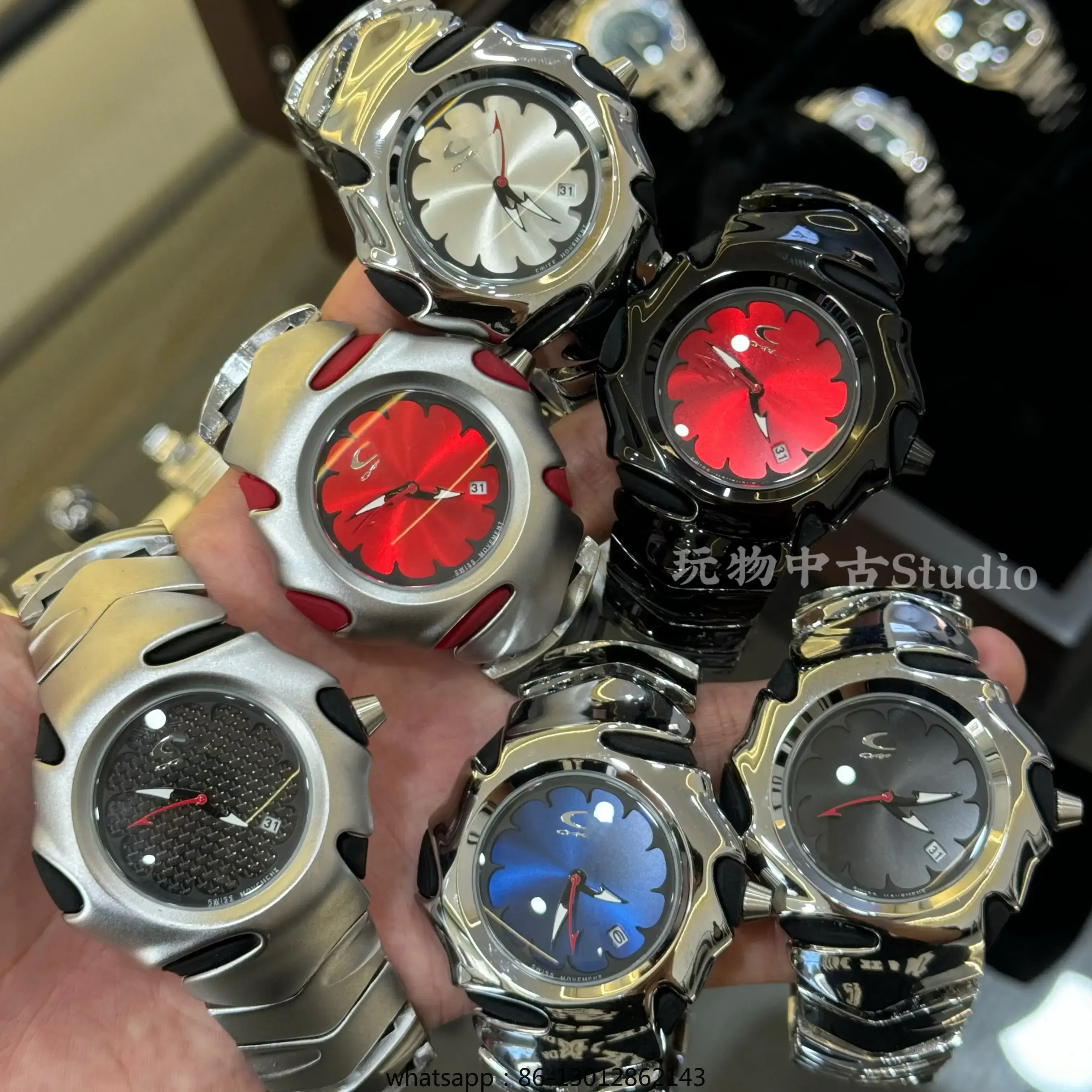 Vintage European and American watches, high-end ins niche design, trendy accessories