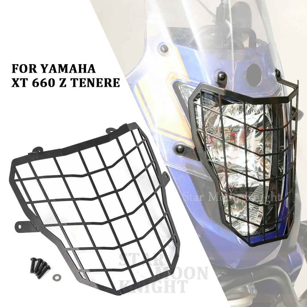 

For Yamaha XT 660 Z Tenere XT660Z 2007-2017 2016 2015 2014 2013 2012 Motorcycle Headlight Guard Protector Cover Protection Grill