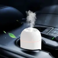 220ML Usb Water Refill Spray Humidifier With Color Lights Super Fog Small Air Humidifier Home Bedroom Office Car Mute Humidifier 4
