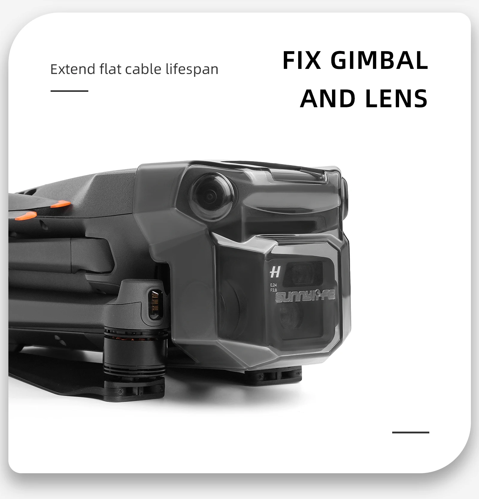 Description Picture 5 of itemCamera Lens Cap for DJI Mavic 3 Gimbal Camera Lens Cap Cover Part Gimbal Replacment Repair Parts for Mavic 3 Classic Camera