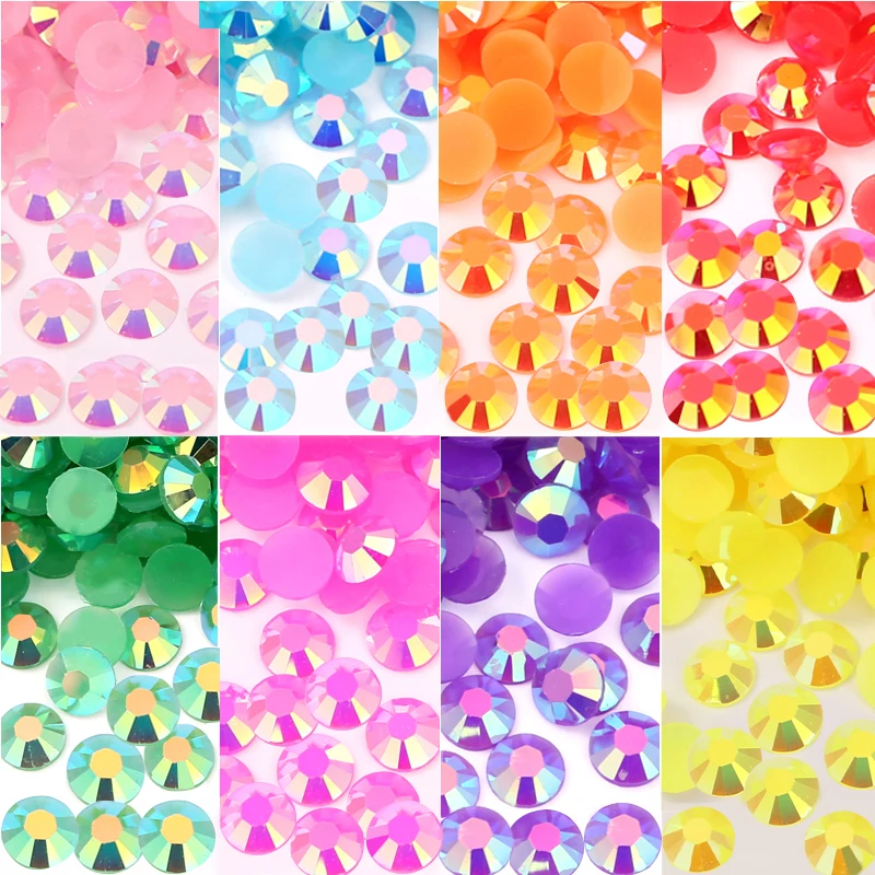 Flat Back Rhinestones Crafts  Stones Clothes Decorations - Resin Flat Back  Non - Aliexpress