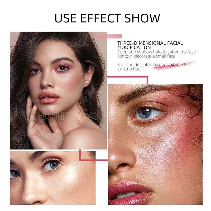 5ml Glow Korea BB Cream Face Serum Blush Kit Semi-permanent Brightens Foundation Cream Nude Conceale Skin Care Treatment 4