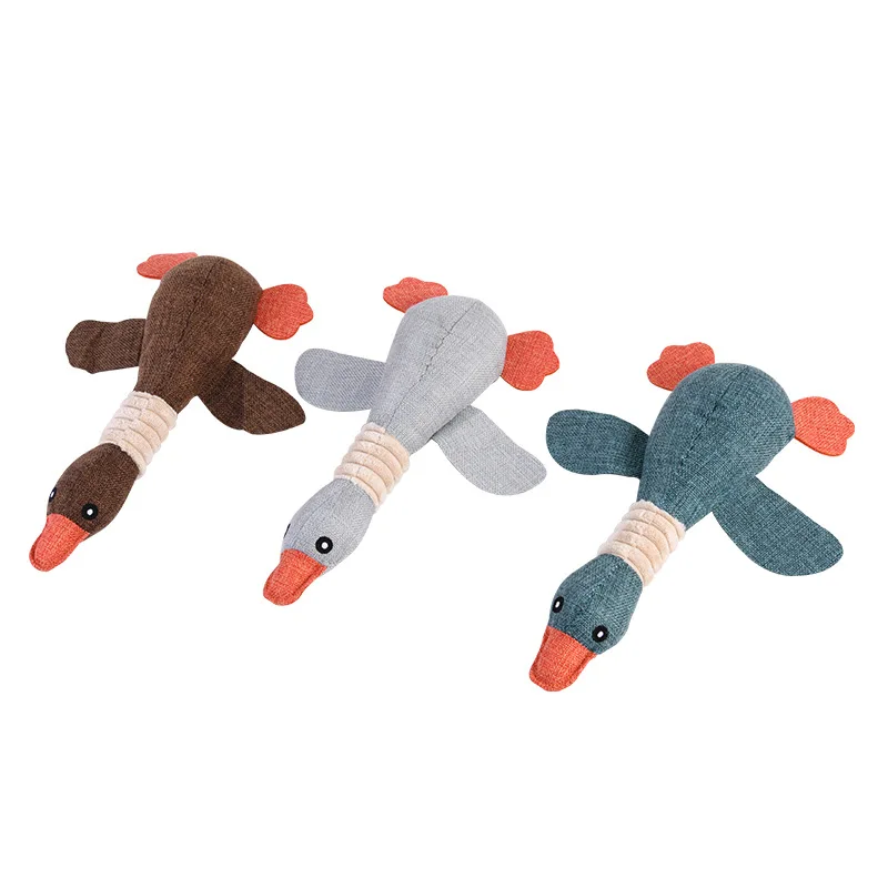 

Personalized Burlap Vocal Pet Products Dog Toys Fashion Contrasting Color Splicing Cat Toy Teeth Grinding Bite Resistant Pet Toy