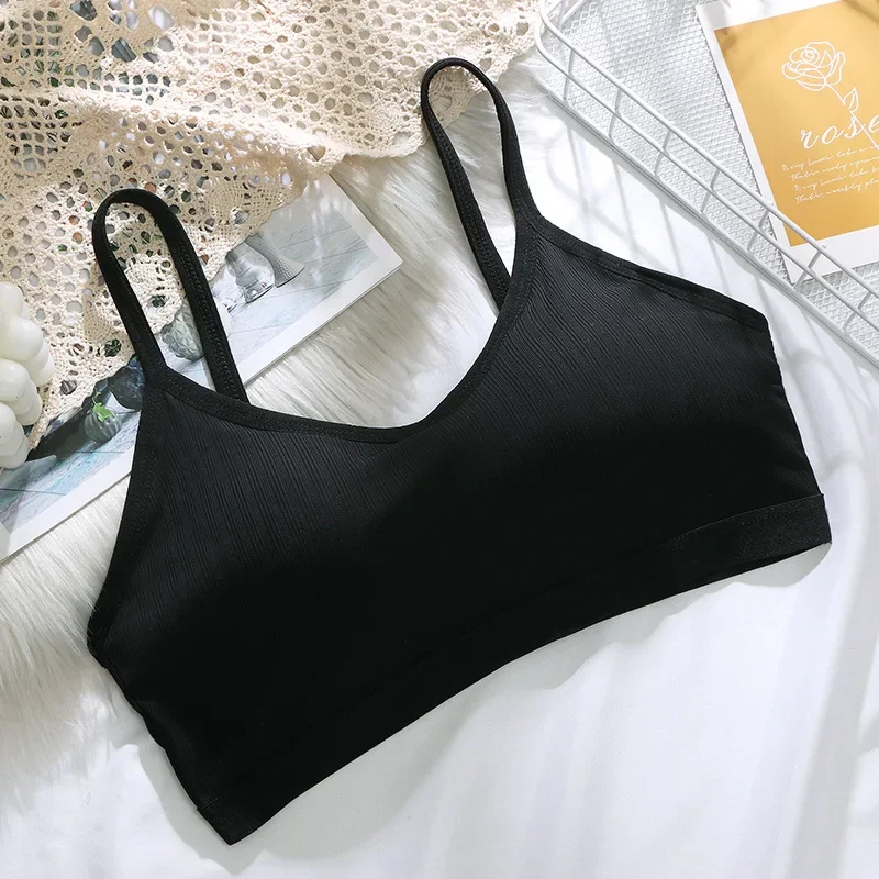 Bras Tops Women Ice Silk Bralette Seamless 1PC