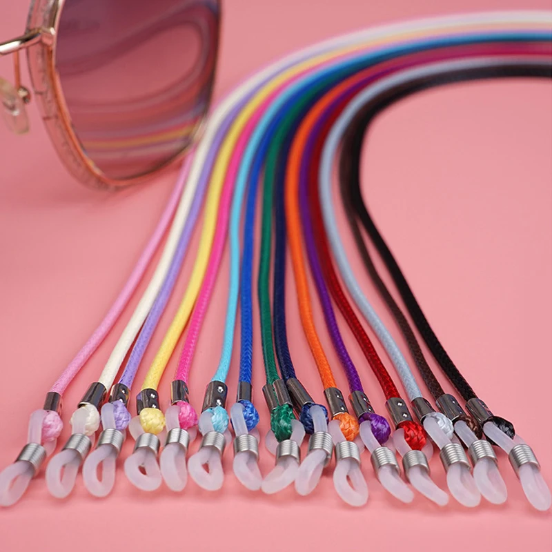Glasses Strap Neck Cord Adjustable Sunglasses Eyeglasses Rope Lanyard Holder Anti Slip Eyewears Cord Holder Women Men