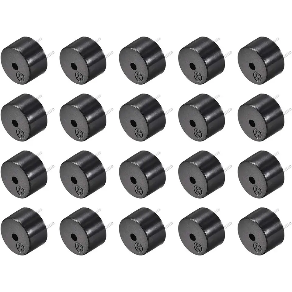 10PCS 12085 Passive Buzzer 12MM*8.5MM 42R Resistance 3V 5V 9V 12V in Common Use Mini Piezo Buzzers Kit, for Arduino image 2