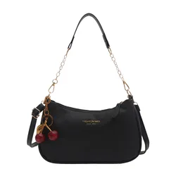 Women's Luxury PU Leather Shoulder Bag - Versatile & Stylish Purse, Perfect Gift (Black)