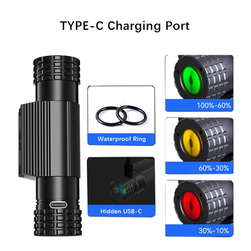 C 타입 USB 미니 헤드램프, XPG G2 LED 18650 헤드라이트, 빨간색 녹색 보라색 UV 파란색 노란색 플래시 헤드 램프, 플래시 라이트 토치 3