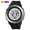SKMEI Top Brand Men Sport Military Watch Fashion Electronic Watch Count Down Stopwatch Sports Watches Men Bracelet Alarm Clock 1