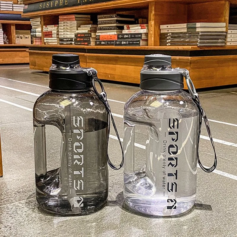 

Большая спортивная чашка, бутылка для воды для фитнеса, Спортивная бутылка, чашка с трубочкой, без БФА, большие бутылки для питья для спортзала для мужчин и женщин