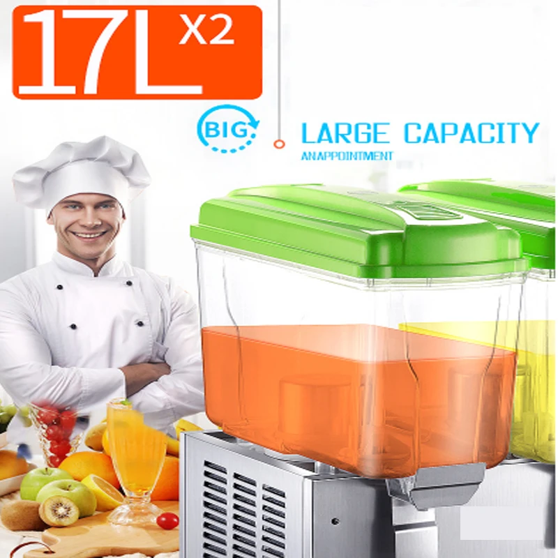 Beverage Machine Commercial Juicer Hot and Cold Double-Temperature Three Full-Automatic Milk Tea For Drinks 6