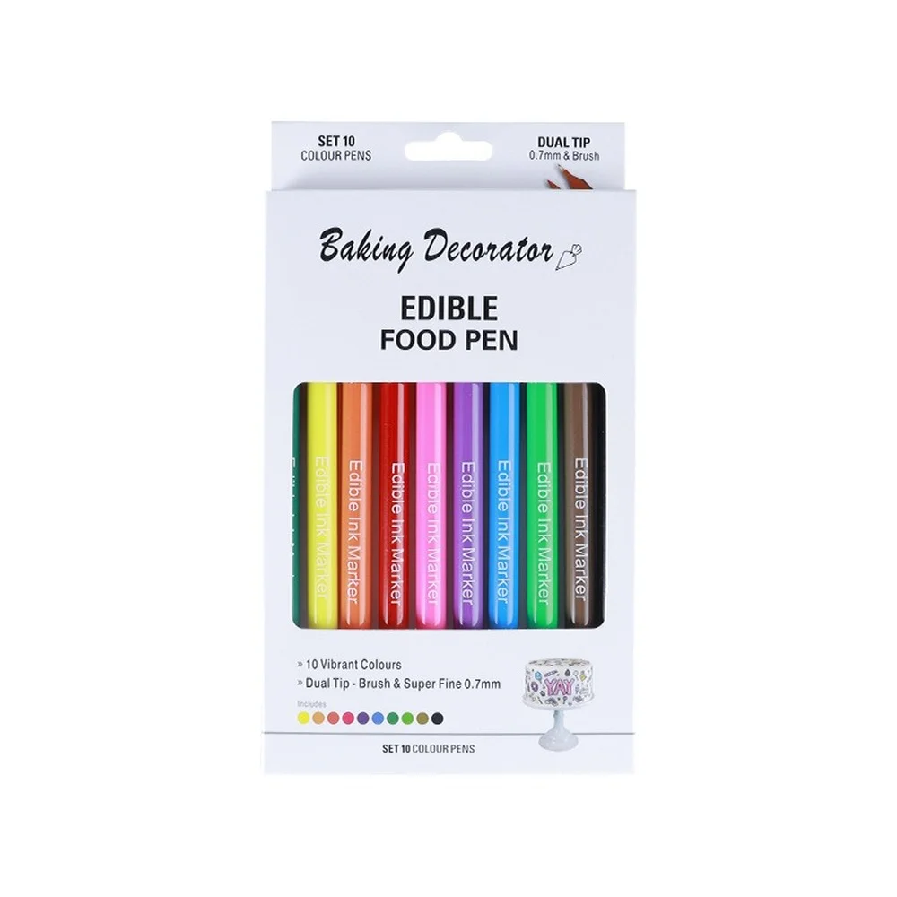 Food Color Pen Cake Decorating, Edible Markers Cookies