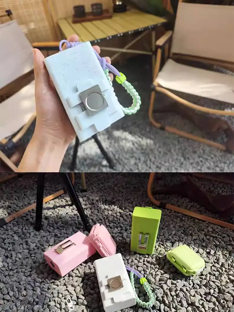 마법의 3D 프린팅 다기능 스케치 여행용 휴대용 접이식 디스펜싱 팔레트 미술 학생 초보자용